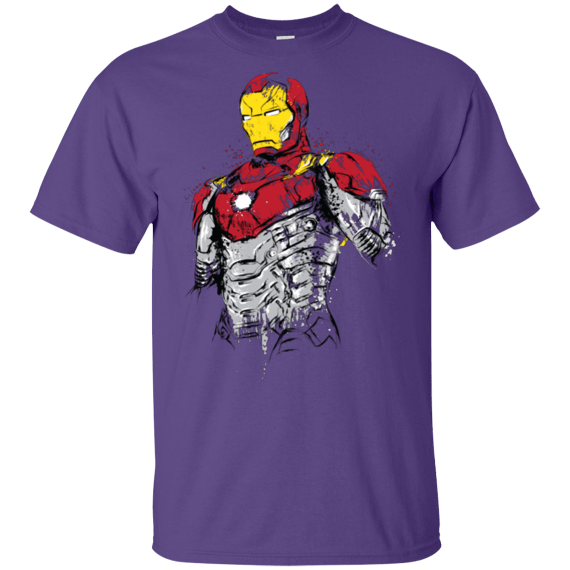 T-Shirts Purple / YXS Ironman - Mark XLVII Armor Youth T-Shirt