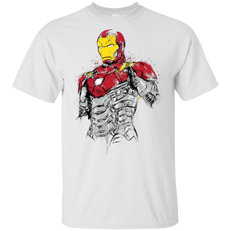 T-Shirts White / YXS Ironman - Mark XLVII Armor Youth T-Shirt