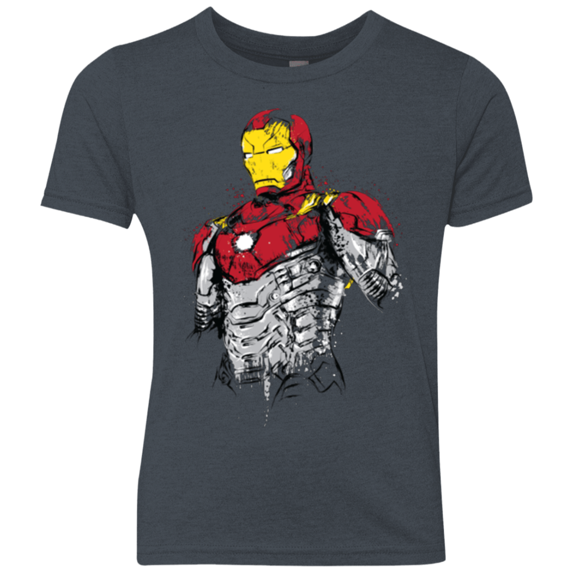 T-Shirts Vintage Navy / YXS Ironman - Mark XLVII Armor Youth Triblend T-Shirt
