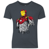 T-Shirts Vintage Navy / YXS Ironman - Mark XLVII Armor Youth Triblend T-Shirt