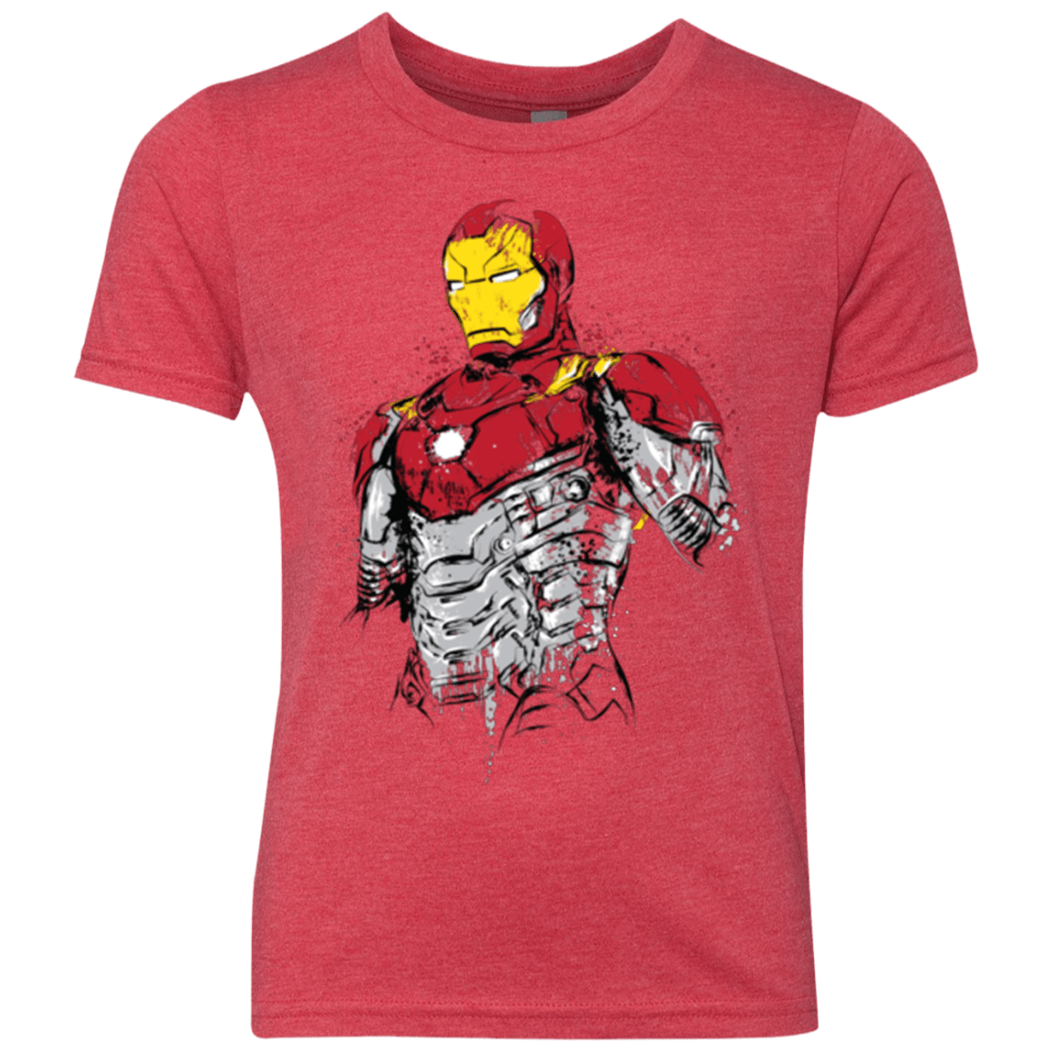 T-Shirts Vintage Red / YXS Ironman - Mark XLVII Armor Youth Triblend T-Shirt