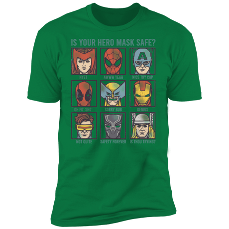 Is Your Hero Mask Safe Men's Premium T-Shirt