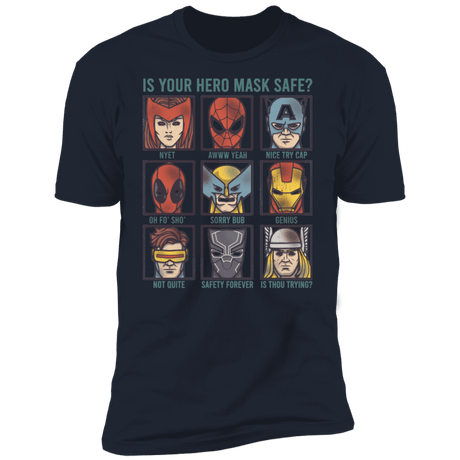 Is Your Hero Mask Safe Men's Premium T-Shirt