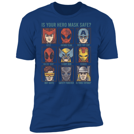 Is Your Hero Mask Safe Men's Premium T-Shirt