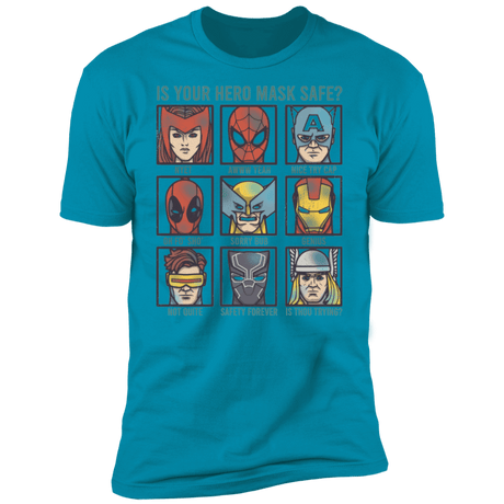 Is Your Hero Mask Safe Men's Premium T-Shirt