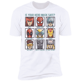 Is Your Hero Mask Safe Men's Premium T-Shirt