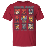 Is Your Hero Mask Safe Youth T-Shirt