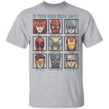 Is Your Hero Mask Safe Youth T-Shirt