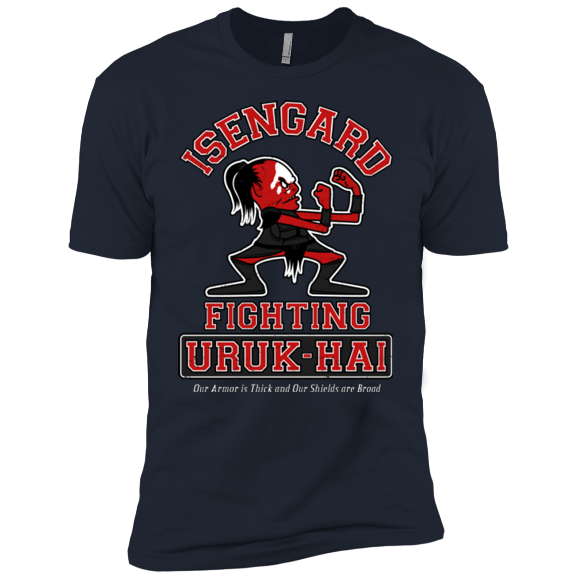 T-Shirts Midnight Navy / YXS ISENGARD FIGHTING URUKHAI Boys Premium T-Shirt