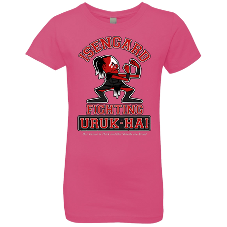 T-Shirts Hot Pink / YXS ISENGARD FIGHTING URUKHAI Girls Premium T-Shirt
