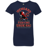 T-Shirts Midnight Navy / YXS ISENGARD FIGHTING URUKHAI Girls Premium T-Shirt