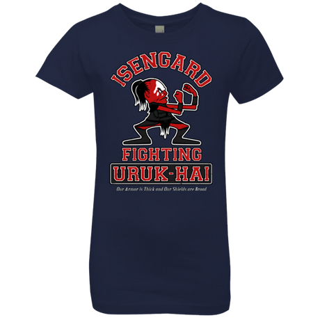 T-Shirts Midnight Navy / YXS ISENGARD FIGHTING URUKHAI Girls Premium T-Shirt