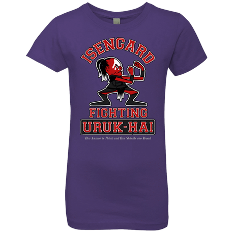 T-Shirts Purple Rush / YXS ISENGARD FIGHTING URUKHAI Girls Premium T-Shirt