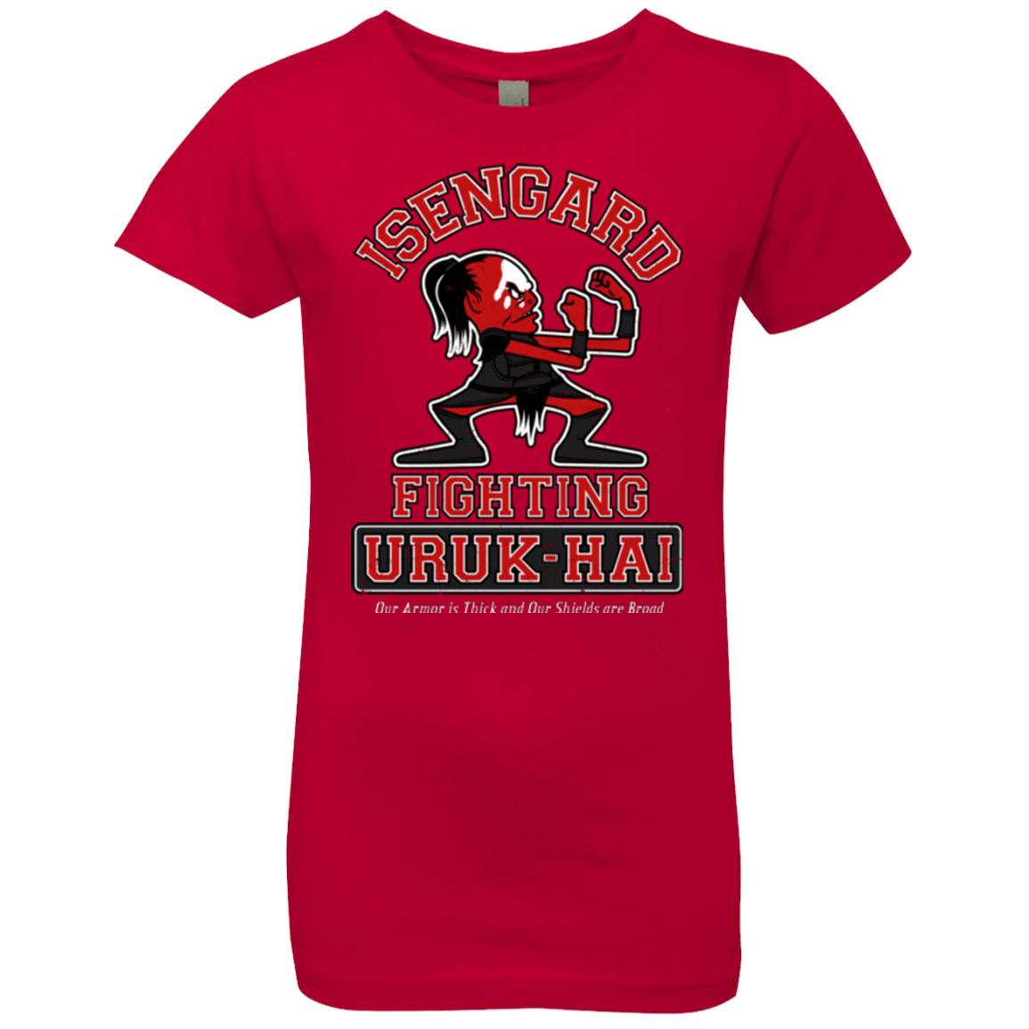 T-Shirts Red / YXS ISENGARD FIGHTING URUKHAI Girls Premium T-Shirt