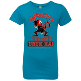 T-Shirts Turquoise / YXS ISENGARD FIGHTING URUKHAI Girls Premium T-Shirt
