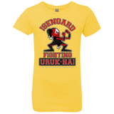 T-Shirts Vibrant Yellow / YXS ISENGARD FIGHTING URUKHAI Girls Premium T-Shirt