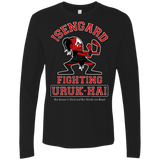 T-Shirts Black / Small ISENGARD FIGHTING URUKHAI Men's Premium Long Sleeve