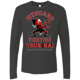 T-Shirts Heavy Metal / Small ISENGARD FIGHTING URUKHAI Men's Premium Long Sleeve