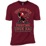 T-Shirts Cardinal / X-Small ISENGARD FIGHTING URUKHAI Men's Premium T-Shirt