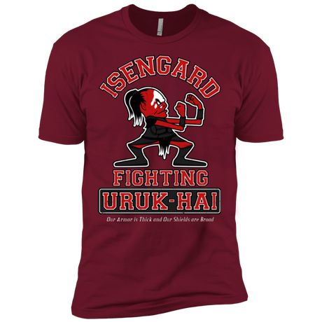 T-Shirts Cardinal / X-Small ISENGARD FIGHTING URUKHAI Men's Premium T-Shirt