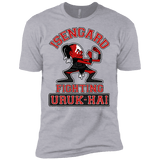 T-Shirts Heather Grey / X-Small ISENGARD FIGHTING URUKHAI Men's Premium T-Shirt