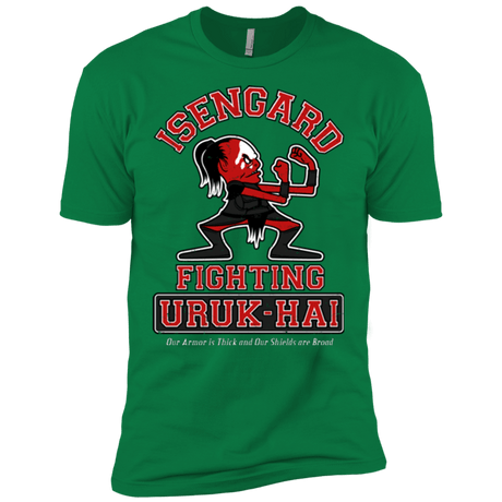 T-Shirts Kelly Green / X-Small ISENGARD FIGHTING URUKHAI Men's Premium T-Shirt