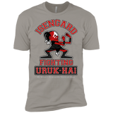 T-Shirts Light Grey / X-Small ISENGARD FIGHTING URUKHAI Men's Premium T-Shirt