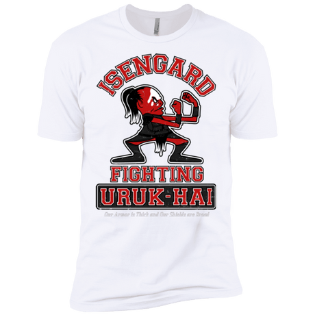 T-Shirts White / X-Small ISENGARD FIGHTING URUKHAI Men's Premium T-Shirt