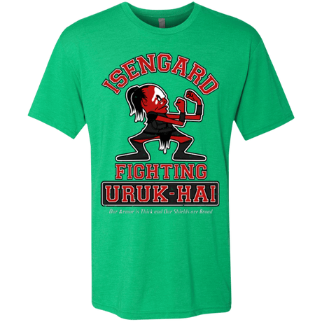 T-Shirts Envy / Small ISENGARD FIGHTING URUKHAI Men's Triblend T-Shirt