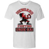 T-Shirts Heather White / Small ISENGARD FIGHTING URUKHAI Men's Triblend T-Shirt