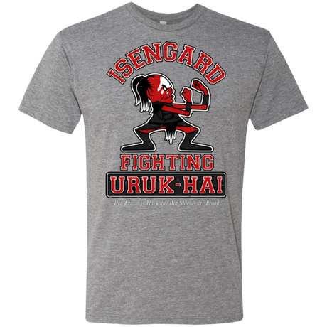 T-Shirts Premium Heather / Small ISENGARD FIGHTING URUKHAI Men's Triblend T-Shirt