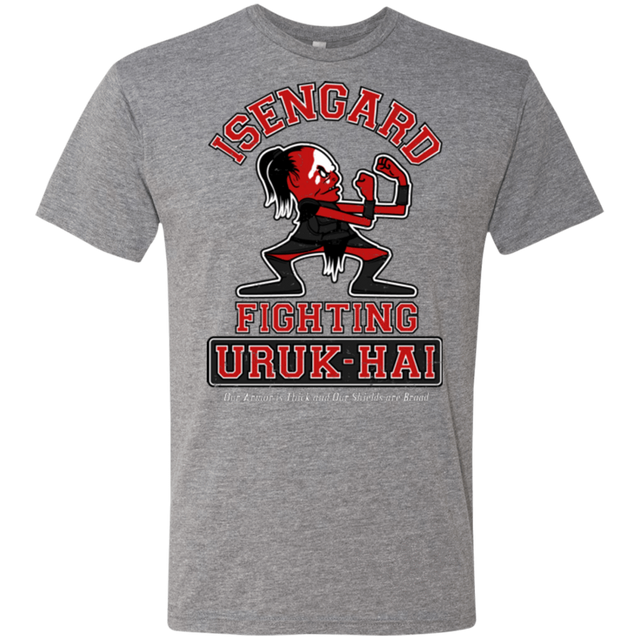 T-Shirts Premium Heather / Small ISENGARD FIGHTING URUKHAI Men's Triblend T-Shirt