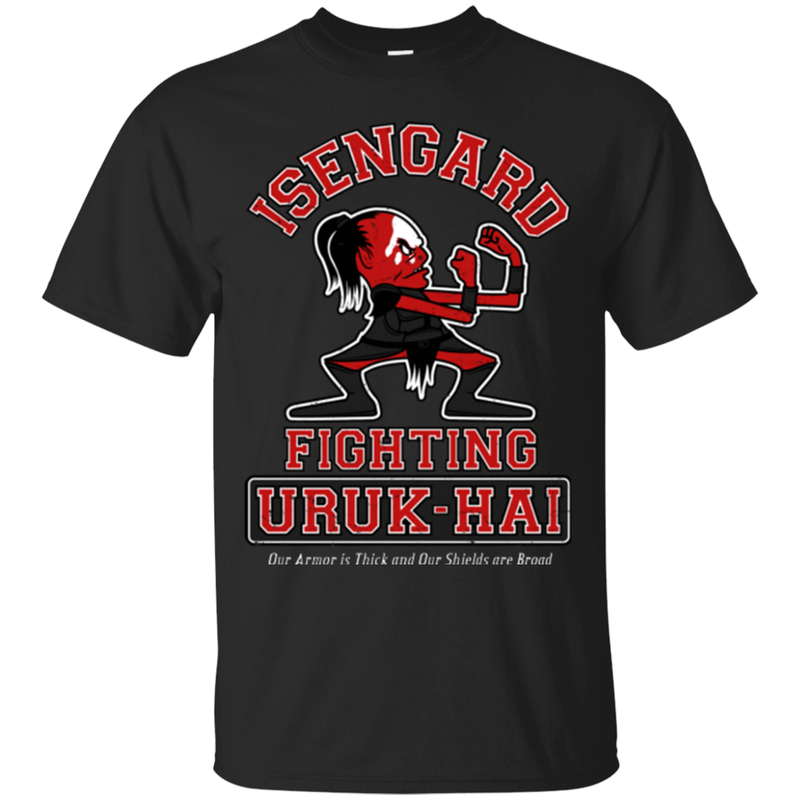 T-Shirts Black / Small ISENGARD FIGHTING URUKHAI T-Shirt