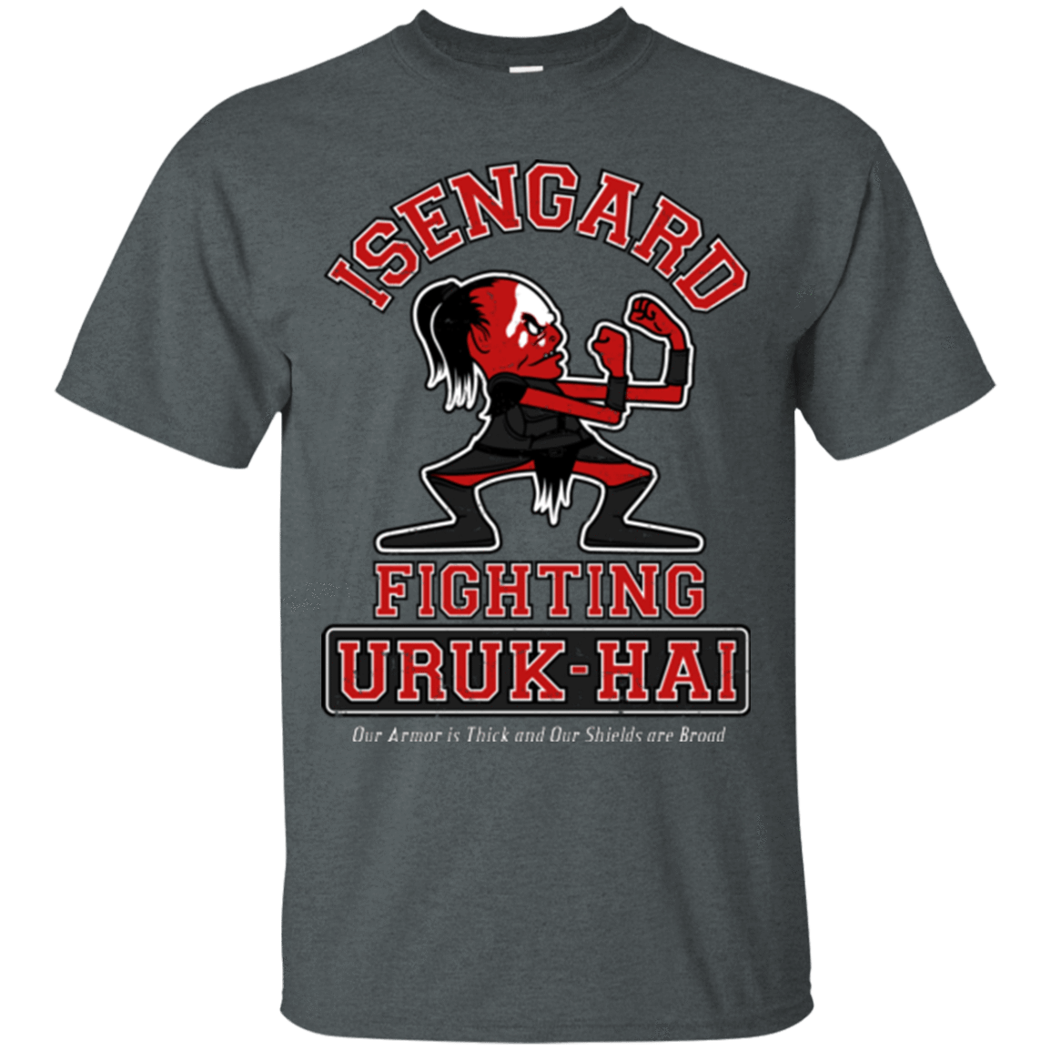 T-Shirts Dark Heather / Small ISENGARD FIGHTING URUKHAI T-Shirt