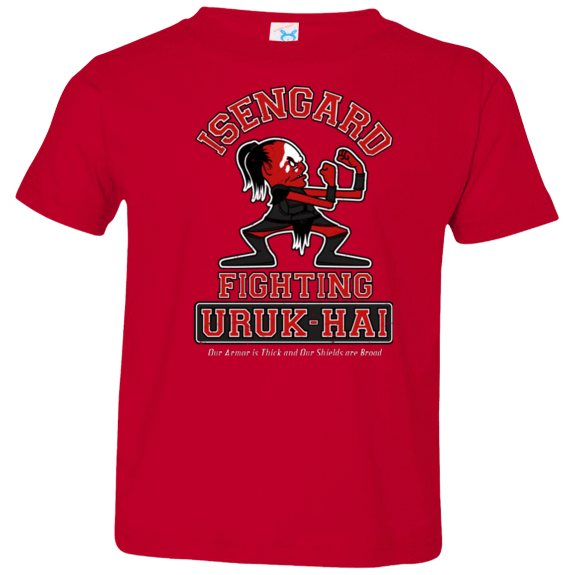 T-Shirts Red / 2T ISENGARD FIGHTING URUKHAI Toddler Premium T-Shirt