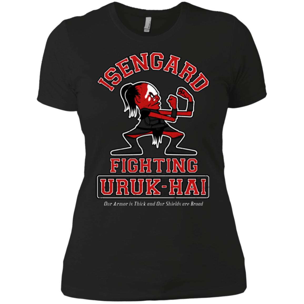T-Shirts Black / X-Small ISENGARD FIGHTING URUKHAI Women's Premium T-Shirt
