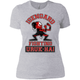 T-Shirts Heather Grey / X-Small ISENGARD FIGHTING URUKHAI Women's Premium T-Shirt