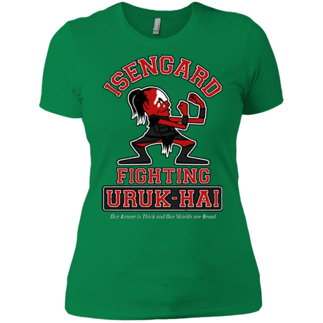 T-Shirts Kelly Green / X-Small ISENGARD FIGHTING URUKHAI Women's Premium T-Shirt