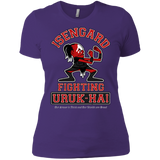 T-Shirts Purple / X-Small ISENGARD FIGHTING URUKHAI Women's Premium T-Shirt