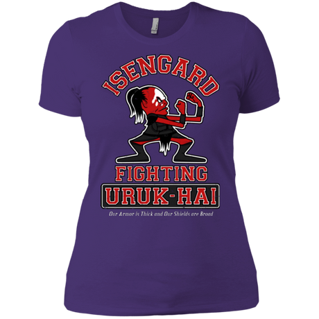 T-Shirts Purple / X-Small ISENGARD FIGHTING URUKHAI Women's Premium T-Shirt