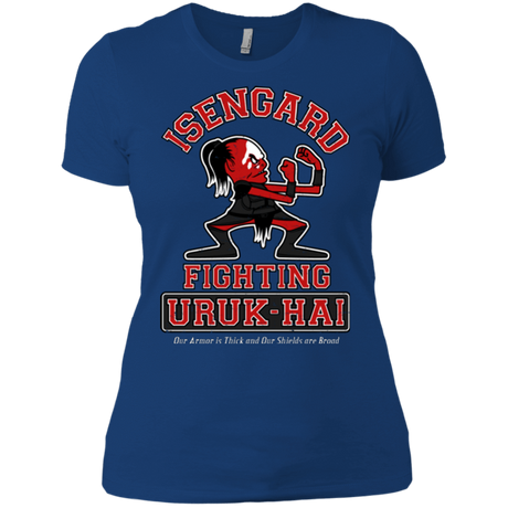 T-Shirts Royal / X-Small ISENGARD FIGHTING URUKHAI Women's Premium T-Shirt
