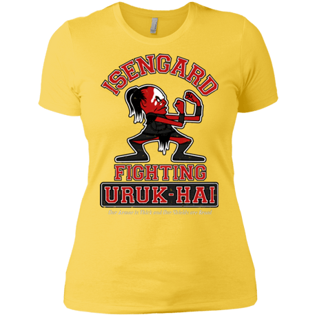 T-Shirts Vibrant Yellow / X-Small ISENGARD FIGHTING URUKHAI Women's Premium T-Shirt