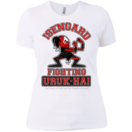 T-Shirts White / X-Small ISENGARD FIGHTING URUKHAI Women's Premium T-Shirt