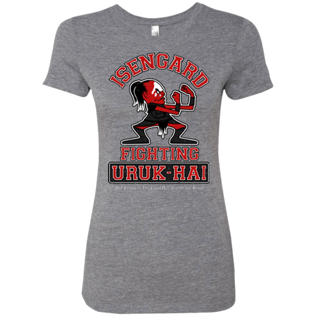 T-Shirts Premium Heather / Small ISENGARD FIGHTING URUKHAI Women's Triblend T-Shirt