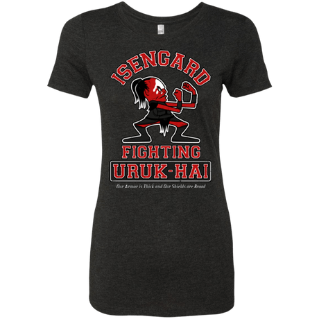 T-Shirts Vintage Black / Small ISENGARD FIGHTING URUKHAI Women's Triblend T-Shirt