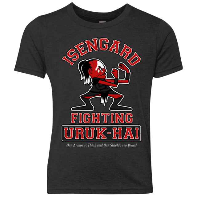 T-Shirts Vintage Black / YXS ISENGARD FIGHTING URUKHAI Youth Triblend T-Shirt