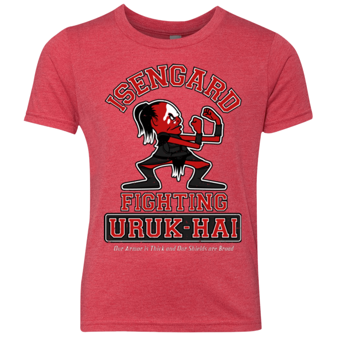 T-Shirts Vintage Red / YXS ISENGARD FIGHTING URUKHAI Youth Triblend T-Shirt