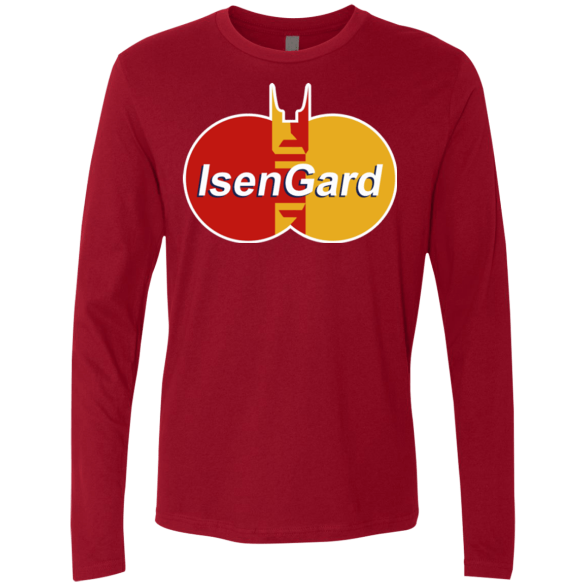 T-Shirts Cardinal / Small Isengard Men's Premium Long Sleeve