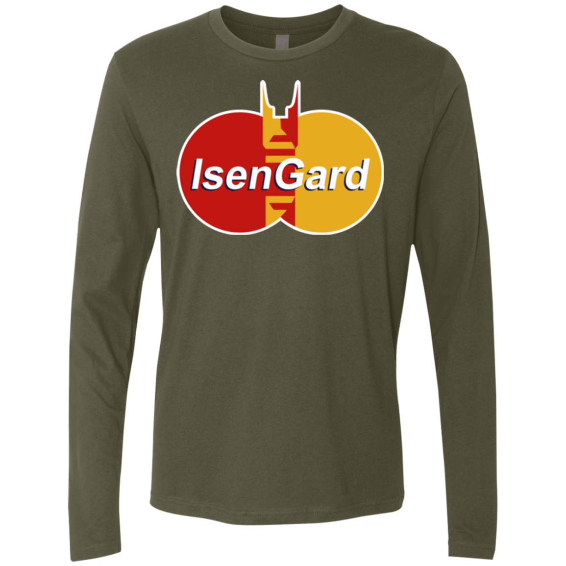 T-Shirts Military Green / Small Isengard Men's Premium Long Sleeve