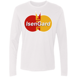 T-Shirts White / Small Isengard Men's Premium Long Sleeve